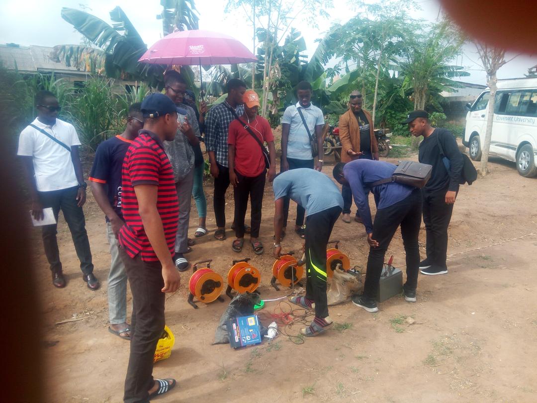 Our team at work